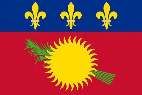 Guadeloupe National Flag